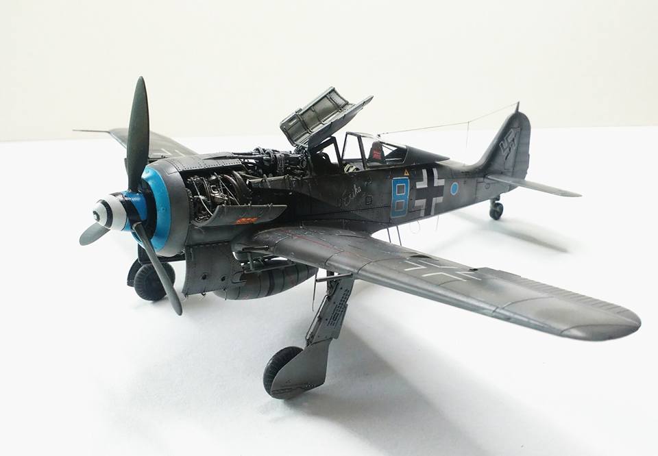 FOCKE WULF FW 190A 1/72, EDUARD, Jan Šimon