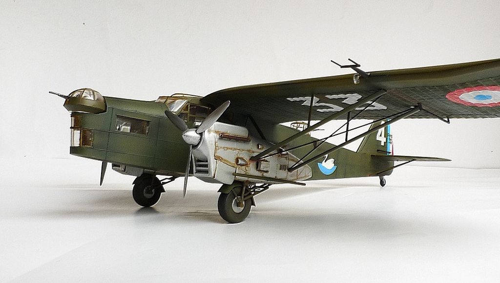 Potez 540, jeden z klenotů od Helleru. Autor modelu Marc Davies