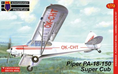 Piper PA-18-150 Super Cub 1/72 KP – Postaveno