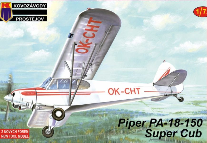 Piper PA-18-150 Super Cub 1/72 KP – Postaveno