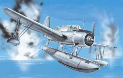 Vought Kingfisher Mk.I 1/72 AZ model – Postaveno