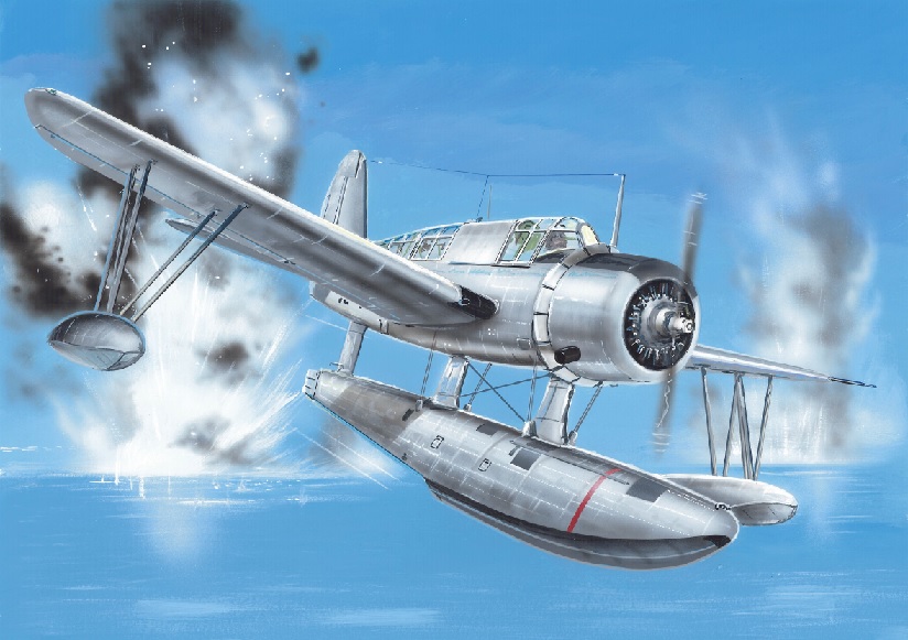 Vought Kingfisher Mk.I 1/72 AZ model – Postaveno