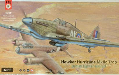 Hawker Hurricane MK.IIc/Trop 1/32 Fly models – Postaveno