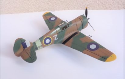 Mohawk Mk.IV RAF 1/72 AZ model – Postaveno