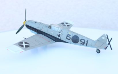 1/72 3x Bf-109E-3 a Bf-109E-7/Trop od AZ model – Postaveno