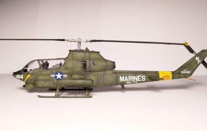 1/72 AH-1G Cobra, Vietnam 1970 AZ model – postaveno od Jaime