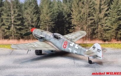 Bf 109K-6 Late canopy, AZmodel 1/72