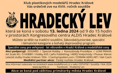 HRADECKÝ LEV – výstava tuto sobotu 13.1.2024